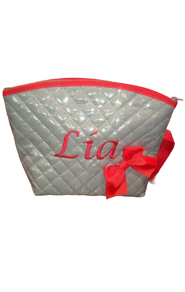 Neceser plastificado lazo