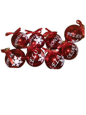 Bola Navidad Nieve